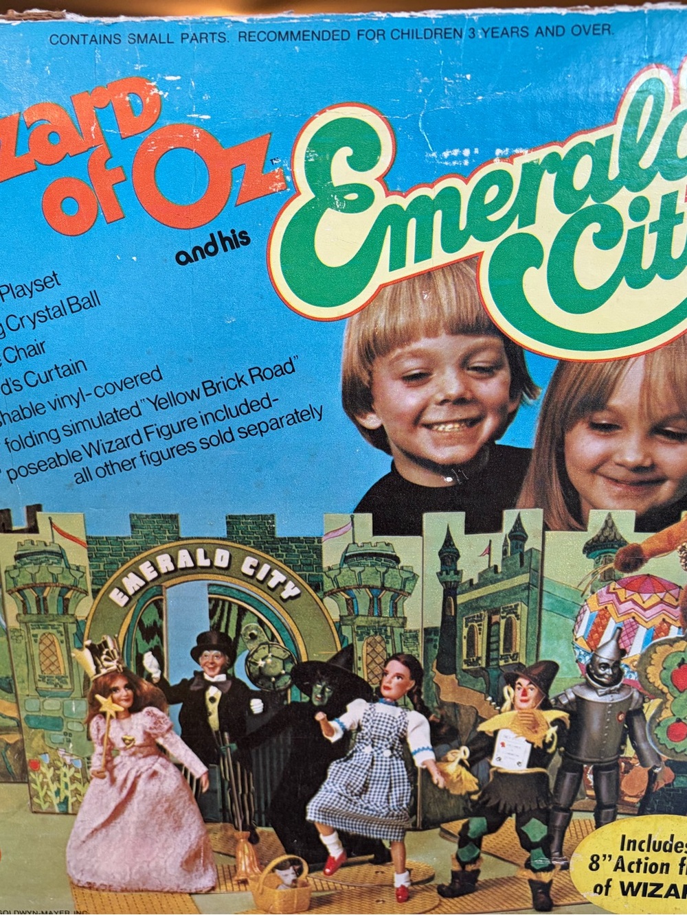 Vintage Emerald City Wizard of Oz Playset 1974